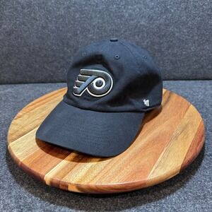 47 Brand Philadelphia Flyers NHL Hat Mens Black Adjustable Baseball Cap OSFA